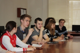 Студенты ЛНУ имени Тараса Шевченко провели скайп-конференцию со студентами и преподавателями университета Мессины (Италия)