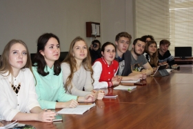 Студенты ЛНУ имени Тараса Шевченко провели скайп-конференцию со студентами и преподавателями университета Мессины (Италия)