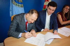 В университете подписали договор с российским вузом о взаимодействии между профсоюзными организациями