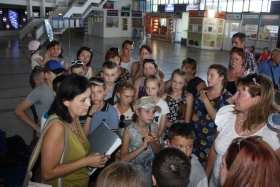 Для детей сотрудников ЛНУ имени Тараса Шевченко организован оздоровительный отдых в Волгограде