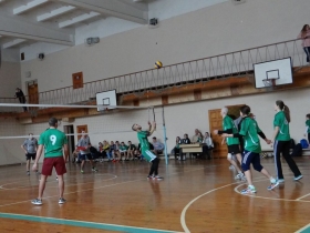 В университете прошло первенство по волейболу среди студентов
