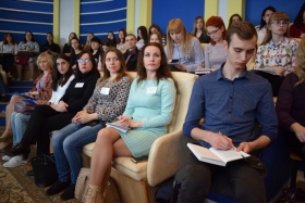 Студенты ЛНУ имени Тараса Шевченко встретились с медиаспециалистами со всей республики
