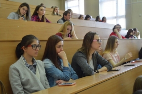 В университете прошла лекция, посвященная годовщине аварии на Чернобыльской атомной электростанции