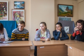 Студенты Института культуры и искусств обсудили восстановление моста Станица Луганская