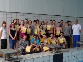 Студенты Луганского национального университета имени Тараса Шевченко приняли участие в спартакиаде по плаванию