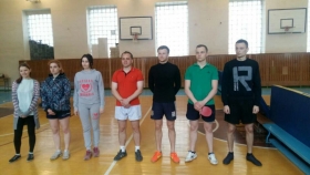 В ЛНУ имени Тараса Шевченко прошли соревнования по настольному теннису среди студентов и преподавателей вуза