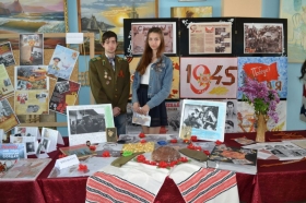 В колледже состоялось открытие выставки, посвященной Великой Отечественной войне