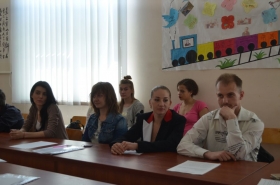 Студенты ИКИ ЛНУ имени Тараса Шевченко обсудили становление гражданской позиции в условиях военных действий на Донбассе