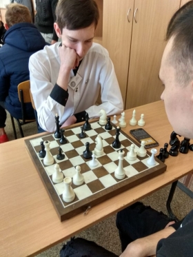 Луганский профессиональный торгово-кулинарный колледж на соревнованиях по шахматам