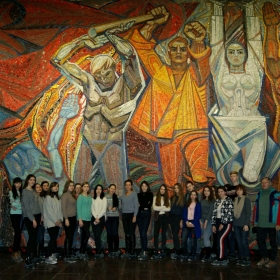 «Непокоренный Донбасс»: студенты филологического факультета посетили музей «Молодой гвардии»