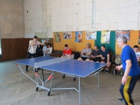 Студенты Брянковского колледжа ЛНУ имени Тараса Шевченко приняли участие в турнире по настольному теннису