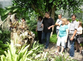 Студенты ЛНУ имени Тараса Шевченко посетили Донецкий ботанический сад