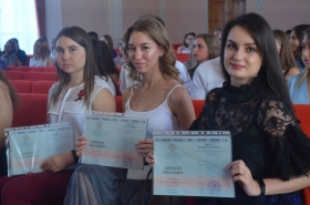 Дипломы РФ получили выпускники ЛНУ имени Тараса Шевченко