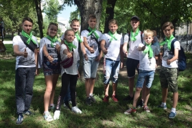 Юные жители ЛНР на отдыхе в Республике Татарстан (Российская Федерация)