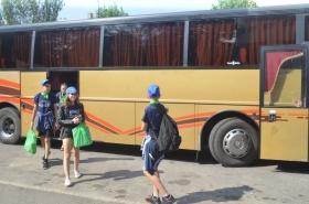 Юные жители республики вернулись с летнего отдыха из солнечного Татарстана
