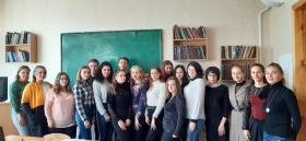 Час науки на кафедре украинской филологии и издательского дела