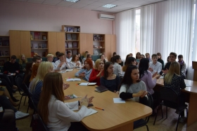 Студенты кафедры журналистики и медиакоммуникаций встретились с учеными из России
