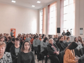 Студенты-медийщики посетили научно-практическую конференцию в «Горьковке»