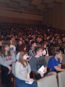 Более 600 школьников Свердловска посетили профориентационное мероприятие ЛНУ имени Тараса Шевченко