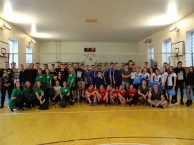 В ЛНУ имени Тараса Шевченко прошли соревнования по мужскому волейболу