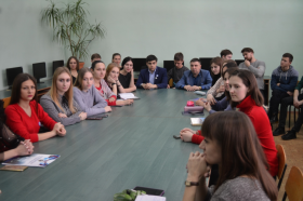 Состоялась встреча ученых из Германии со студентами ЛНУ имени Тараса Шевченко