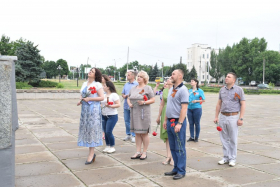 В ЛНУ имени Тараса Шевченко почтили память погибших в годы Великой Отечественной войны