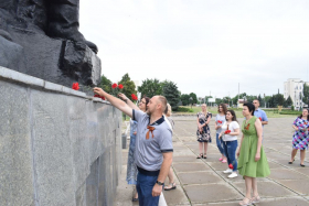 В ЛНУ имени Тараса Шевченко почтили память погибших в годы Великой Отечественной войны