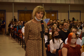 Представители ОД «Мир Луганщине» встретились со студентами вуза