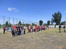 Студенты ЛГПУ приняли участия в спортивном мероприятии проекта «Дружина» ОД «Мир Луганщине»