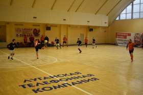 Команда «ИнФиз ЛГПУ» приняла участие в чемпионате города по мини-футболу