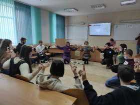 В ЛГПУ состоялся социально-педагогический тренинг для школьников