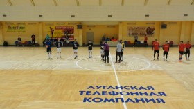 Вторая игра зимнего Чемпионата по мини-футболу города Луганска