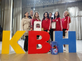 Команда КВН ИФВС «3х3» стала призерами Зимнего кубка в ДНР