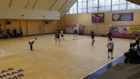 Команда ЛГПУ по мини-футболу одержала победу в матче зимнего Чемпионата Первой лиги 2020-21 города Луганска