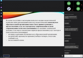 Сотрудники ЛГПУ приняли участие в вебинаре РООИ «Перспектива»