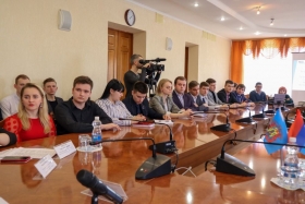 Представители ЛГПУ посетили встречу с главой администрации города Луганска