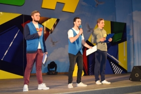 В ЛГПУ прошел полуфинал Луганской студенческой лиги КВН