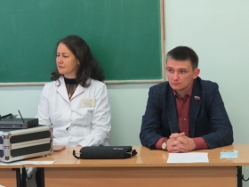 В ЛГПУ состоялась встреча студентов кафедры адаптивной физической культуры и студентов ЛГМУ