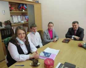 В ЛГПУ состоялась встреча с представителем региональной общественной организации «Луганское землячество в Москве»