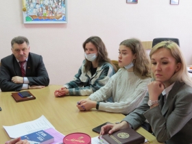 В ЛГПУ состоялась встреча с представителем региональной общественной организации «Луганское землячество в Москве»