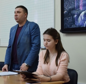 В День освобождения Луганска в ЛГПУ прошел час военно-патриотического воспитания «Освобождение Ворошиловграда»