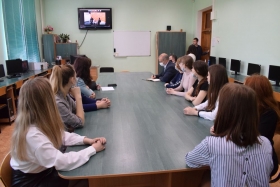 Студенты ЛГПУ вступили в диалог с Героем
