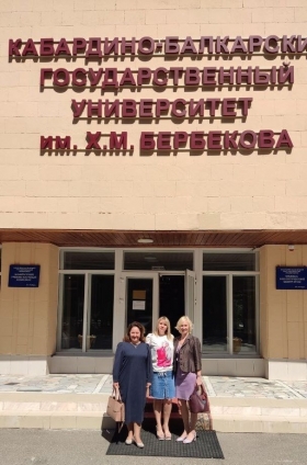 Делегация ЛГПУ прибыла в КБГУ для прохождения курсов повышения квалификации и стажировки 