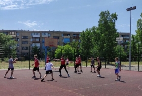 Представители ЛГПУ приняли участие в баскетбольном турнире, состоявшемся на освобожденной территории ЛНР