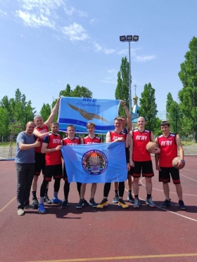 Представители ЛГПУ приняли участие в баскетбольном турнире, состоявшемся на освобожденной территории ЛНР