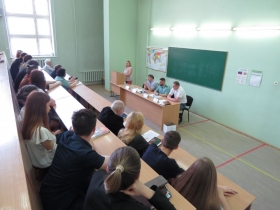 Профориентационная встреча для студентов выпускных курсов состоялась в ЛГПУ