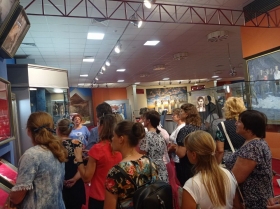 Педагоги из освобожденных территорий ЛНР посетили музей Молодой гвардии в Краснодоне 