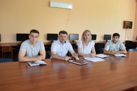 Представители ЛГПУ обсудили с заместителем председателя РСМ перспективы создания студенческого клуба РСМ на базе педагогического вуза