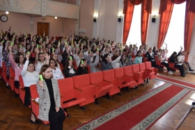 Отчетно-выборная конференция студентов ЛГПУ состоялась