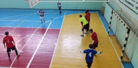 Команда «Буревестник» по мини-футболу заняла второе место в Республиканской универсиаде